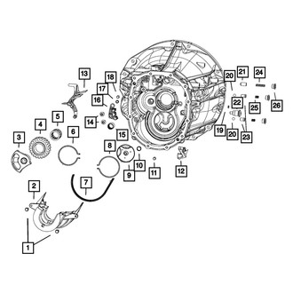 Mopar® - Bolt And Washer