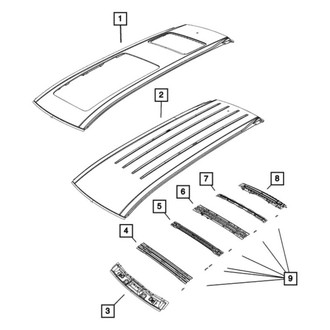 Mopar® - Roof Support Bow