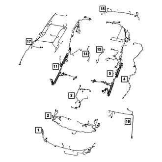 Mopar® - Body Wiring Harness