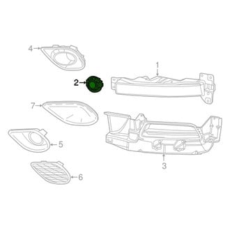 Mopar® - Replacement Fog Light