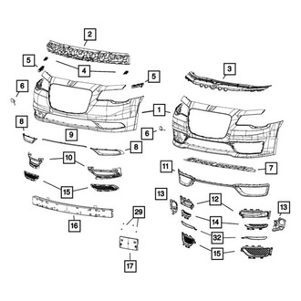 Mopar® - Bumper Trim