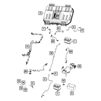 Mopar® - Hybrid Electric Motor Wiring Harness