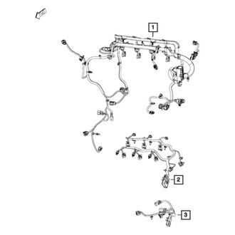 Jeep OE - Engine Compartment Wiring Harness