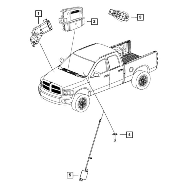 Mopar® - Keyless Entry Receiver