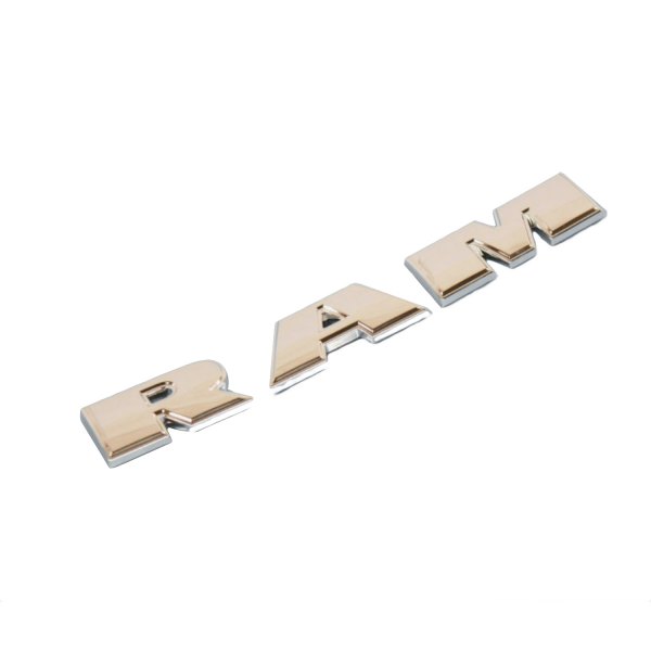 Mopar® - "RAM" Nameplate Rear Cargo Door Emblem