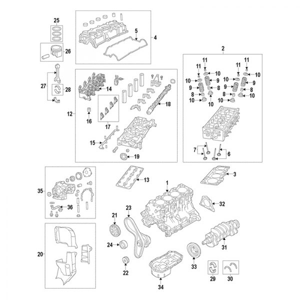 Mopar® - Dart Short Block Crate Engine