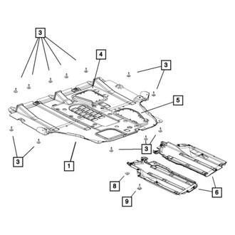 Mopar® - Front Forward Door Access Cover