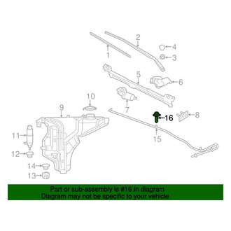 Mopar® - Windshield Washer Nozzle