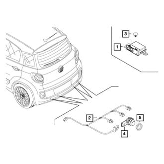 Fiat OE - Parking Aid Sensor Seal