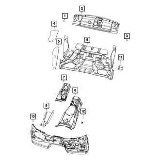 Mopar® - Floor Carpet Insulator