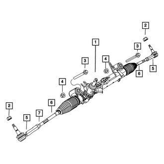 Mopar® - Steering Rack And Pinion