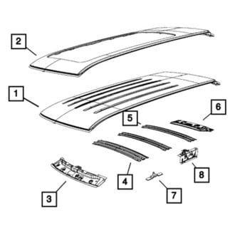 Mopar® - Roof Header Panel