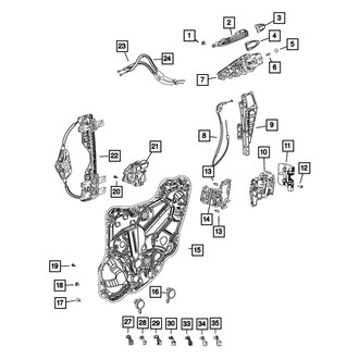 Mopar® - Latch Reinforcement