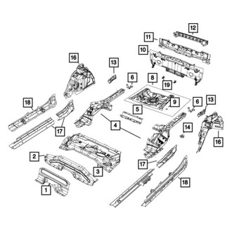 Mopar® - Wheelhouse Bracket