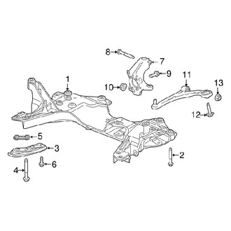Mopar® - Front Passenger Side Lower Control Arm