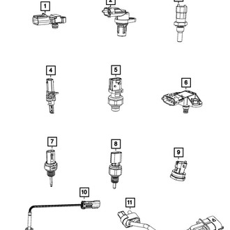 Mopar® - Fuel Pressure Sensor