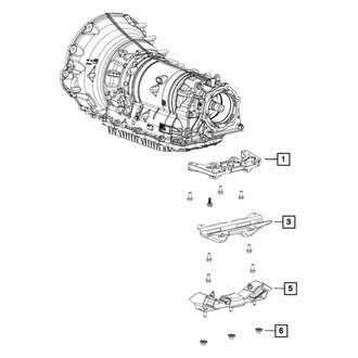 Ram OE - Upper Automatic Transmission Mount Bracket