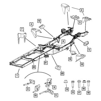 Mopar® - Chassis Frame Assembly