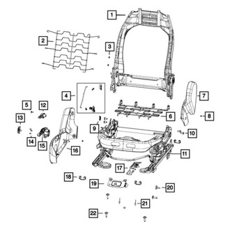 Mopar® - Manual Seat Adjuster