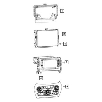Jeep OE - Radio Control Unit