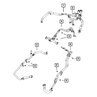 Mopar® - HVAC Heater Hose Assembly
