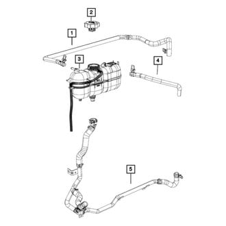 Jeep OE - Engine Coolant Reservoir