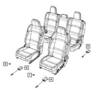 Jeep OE - Front Right Air Bag Seat Sensor Mat
