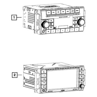 Jeep OE - Radio Control Unit