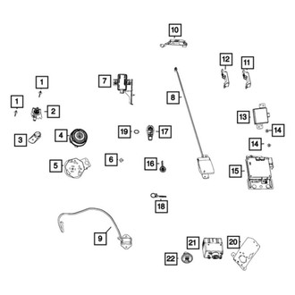 Dodge OE - Keyless Entry Receiver