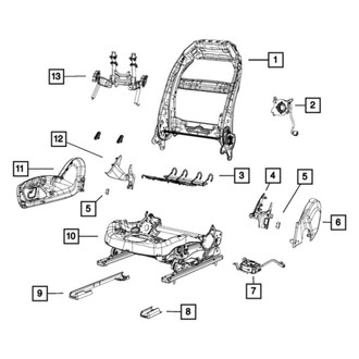 Mopar® - Seat Back Frame