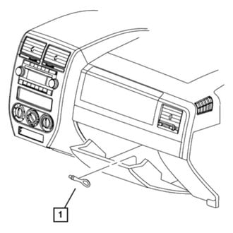 Mopar® - Tow Hook Bracket