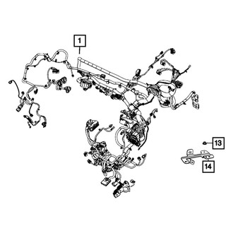 Mopar® - Wiring Bracket