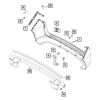 Ram OE - Right Inner Parking Aid Sensor Bracket