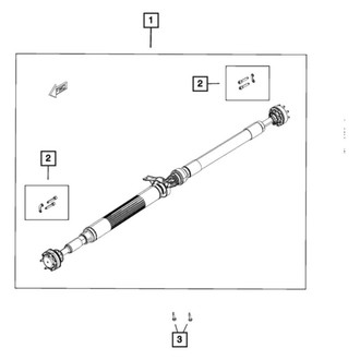 Mopar® - Rear Driveshaft