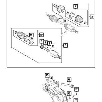 Mopar® - Outer Cv Joint