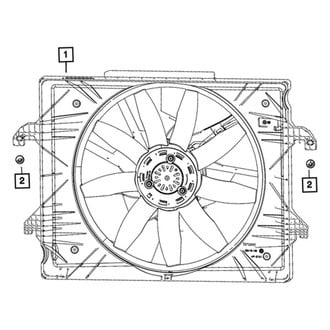Mopar® - Engine Cooling Fan Module