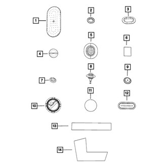 Mopar® - Magnetic Die Cut Paintable Tape