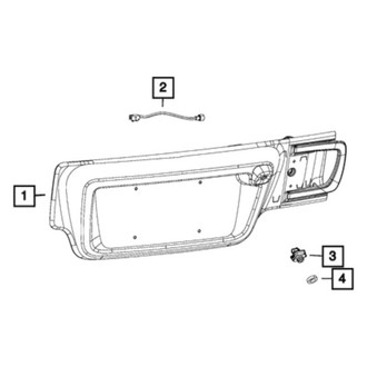 Ram OE - Park Assist Camera Connector