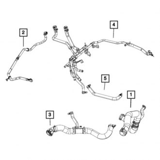 Engine Auxiliary Water Pump Hoses | CARiD