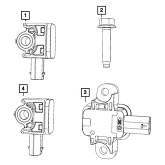 Jeep OE - Air Bag Impact Sensor