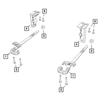 Jeep OE - Front Left Tow Hook