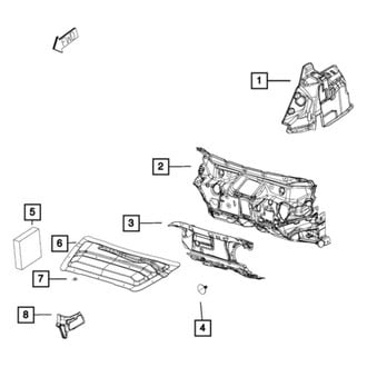 Mopar® - Wheelhouse Insulation