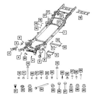 Dodge Replacement Chassis Frame & Rails – CARiD.com