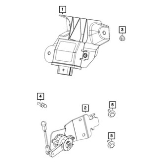 Jeep OE - Front Headlight Control Module