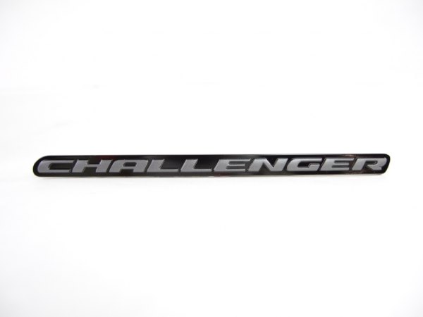Mopar® - "Challenger" Nameplate Gray Grille Emblem