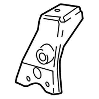 Mopar® - Front Passenger Side Tow Hook Bracket