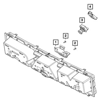 Ram OE - Front Park Assist Camera Screw