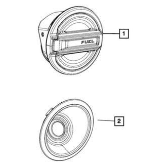 Mopar® - Fuel Fill Door
