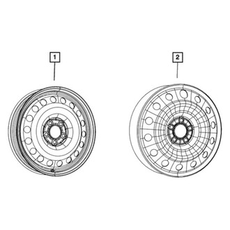 Mopar® - Factory Wheel