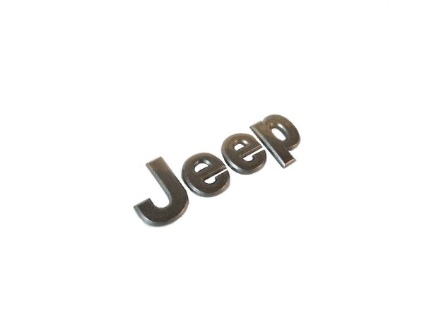 Mopar® - "Jeep" Nameplate Bronze Hood Emblem